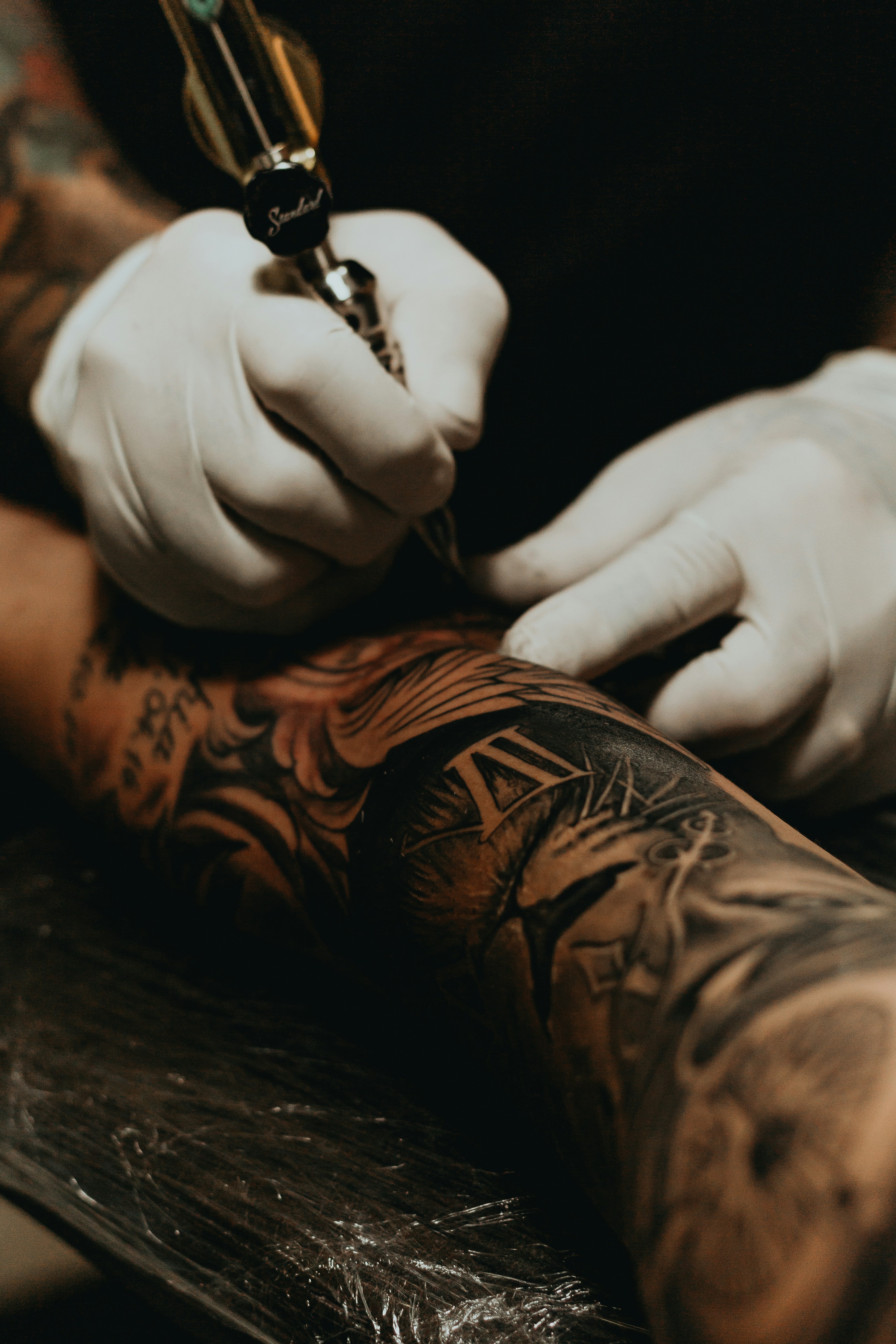 Custom tattoo style example